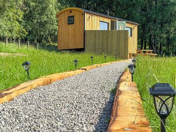 Path leading to the hut