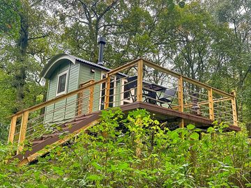 Shepherds hut exterior