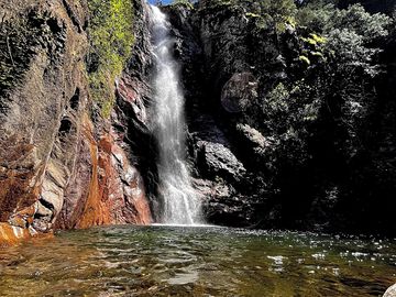Nearby waterfall