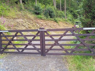 Entrance to Motorhome compound.