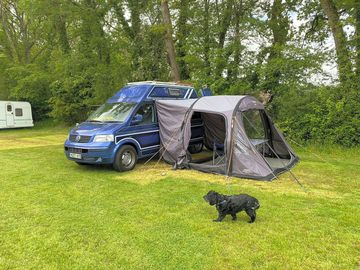 all set up, and ready for a walk