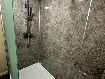 One of our showers on site.