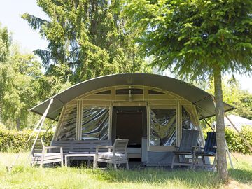 Rental tent exterior