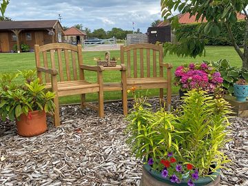 Lovely seating area