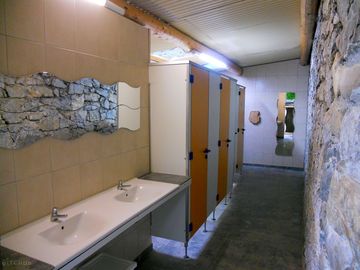 Campsite bathroom facilities