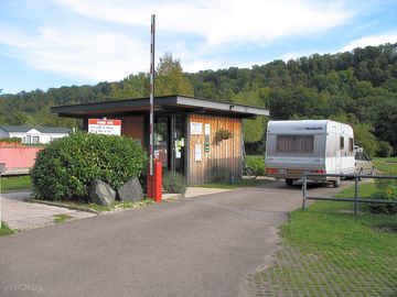 Entrance to the site