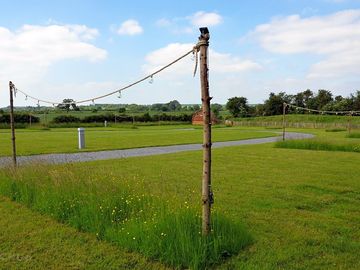 Electric grass pitch