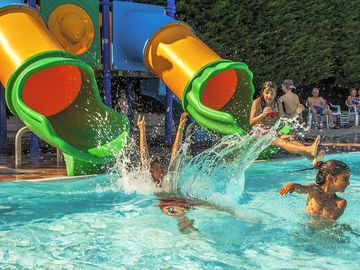 Kids' waterslides