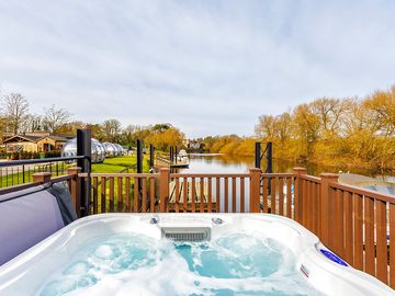 View from the hot tub