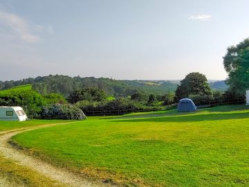 The view from our pitch!