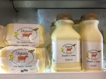 Well-stocked farm shop