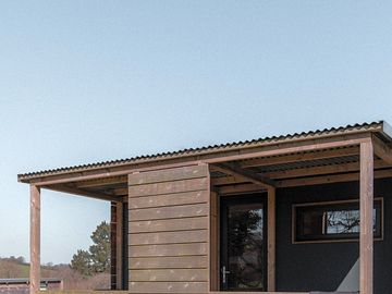 Camping pod exterior