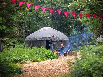 The Camp yurt