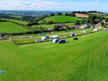 Panoramic view of the site