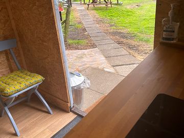 Path to facilities shed