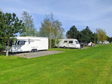 Hardstanding pitch