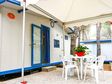 Mobile home exterior