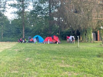 Pitches for tents