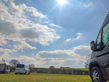 Visitor image of the touring pitch