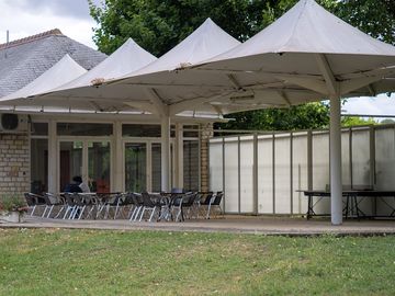 Covered terrace