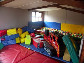 Indoor play areas between 10.30am and 5pm every day throughout the summer holidays