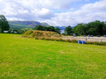 Pitches near the lake