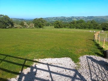 Entrance to the camping field