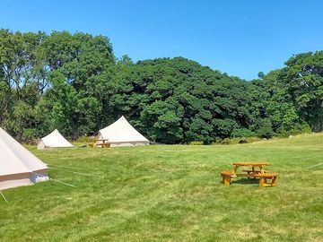 Luxury bell tents