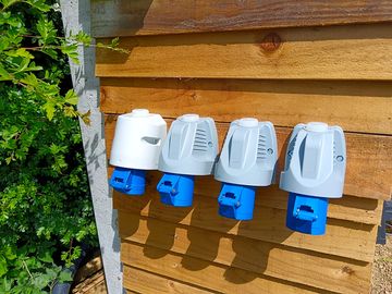 Electric hook-up points