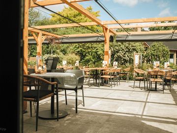Brasserie terrace