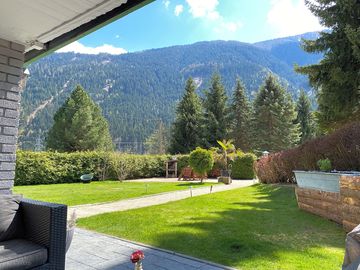 Mountain view from the site