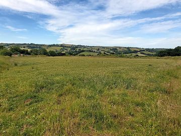 The view from the camping field