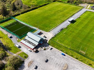 Playing fields and parking