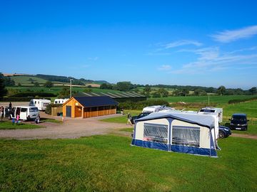 Hardstanding pitches and facilities