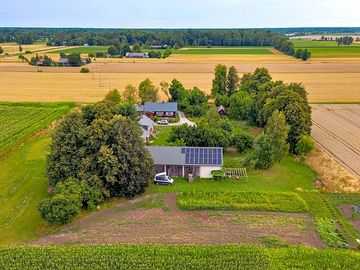 Aerial view of Kampinski Campground