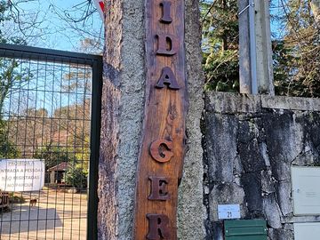 Entrance to the site