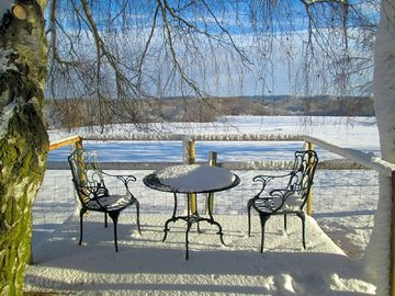 Site under snow