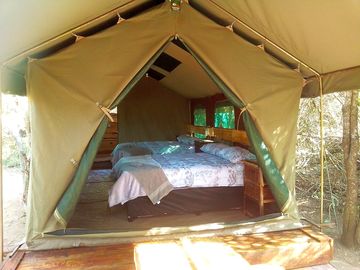 Spacious bedroom