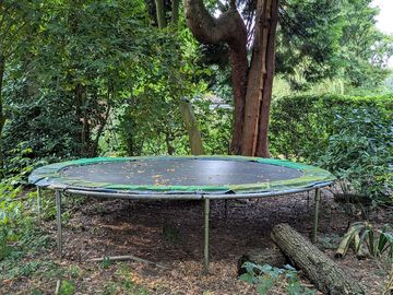 Probably the largest round trampoline you have seen