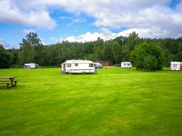 Central camping field
