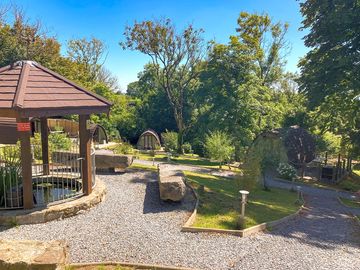 Communal landscaped area