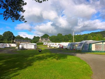 Caravans on site