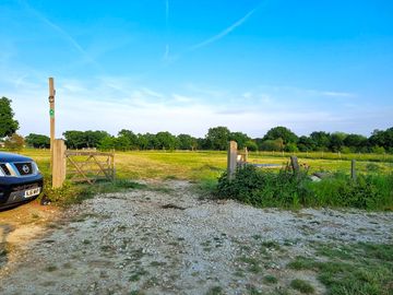 Entrance to the camping field