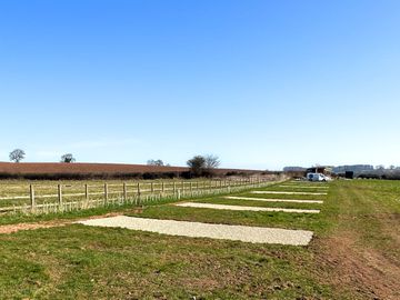 The hardstanding pitches