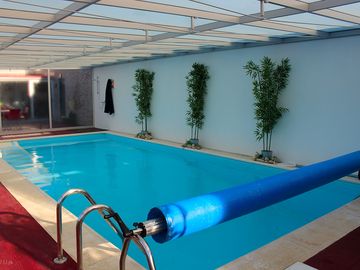 Heated indoor pool