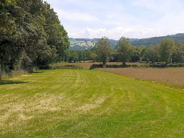 Flat fields for pitching tents