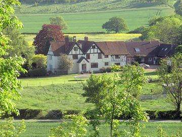 Head to the farmhouse for breakfast
