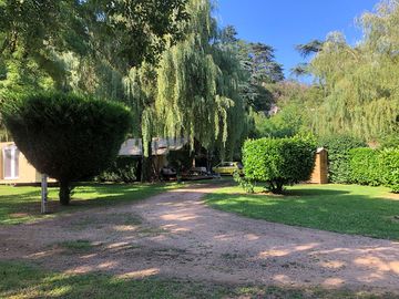 Lots of trees for shade and privacy