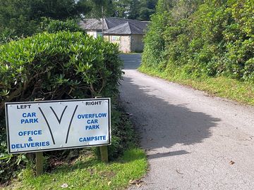 Driveway to carpark