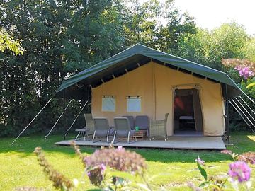 Exterior of the tent